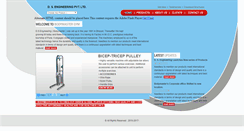 Desktop Screenshot of bodymasterindia.com